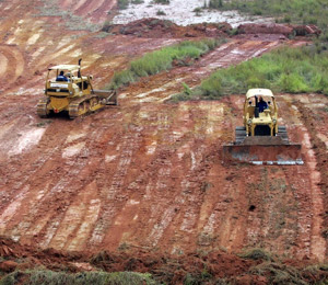 servio de terraplanagem